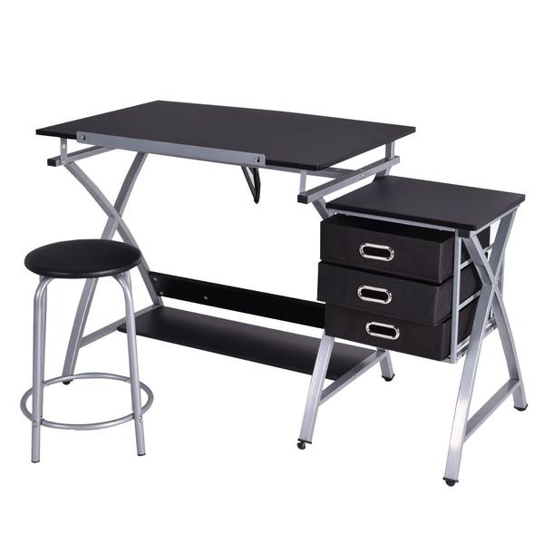 600x600 black drafting table art,craft drawing desk art hobby table - Drawing Desk
