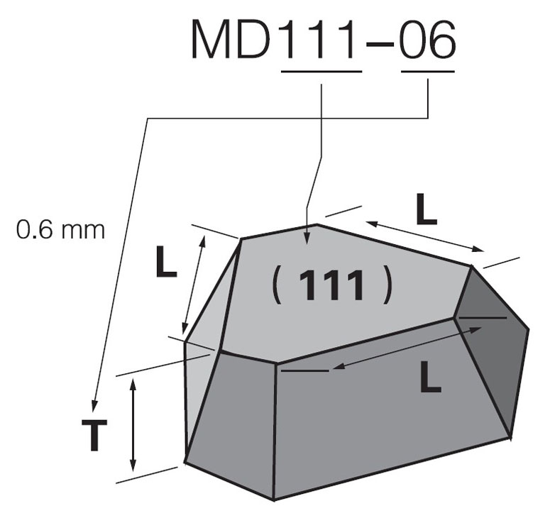 775x730 Diamond Wire Drawing Die Blanks - Drawing Die