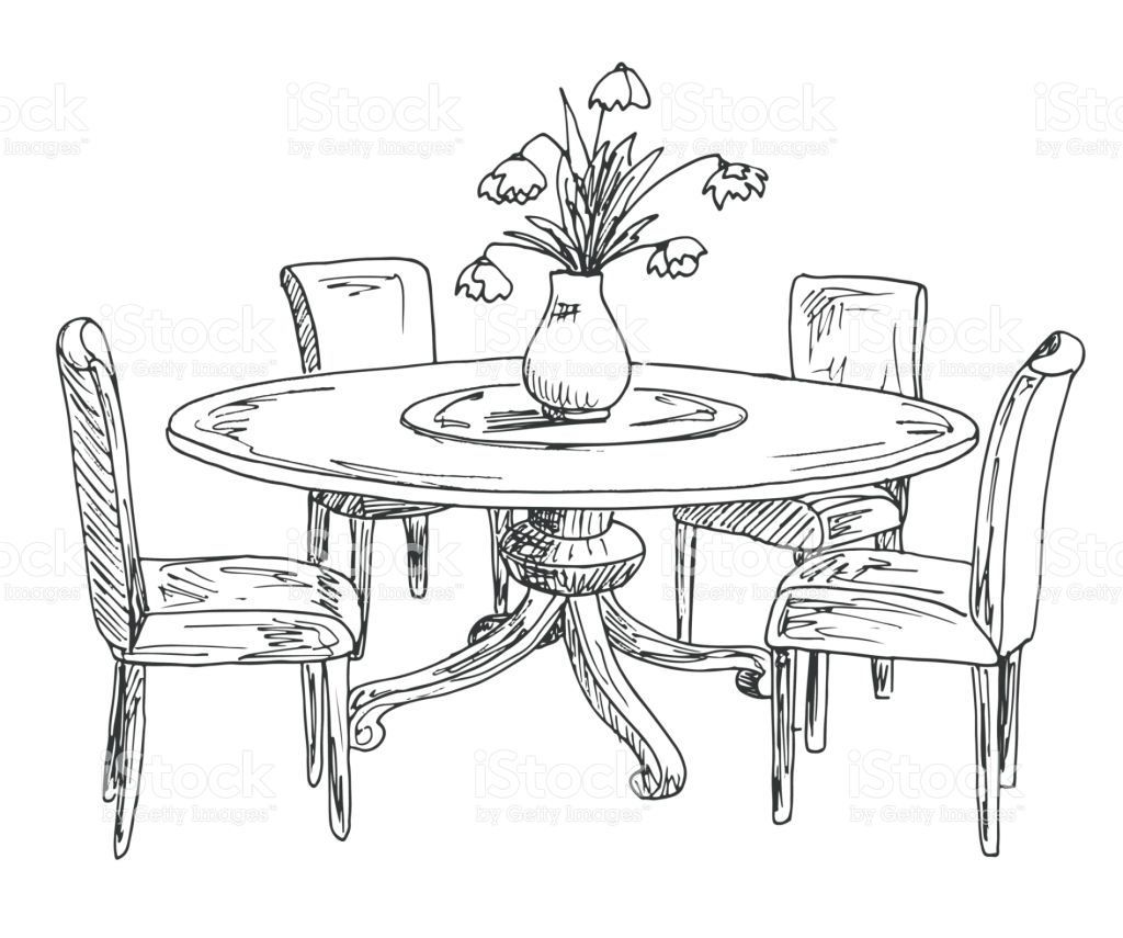 Drawing Dining Table at Explore collection of