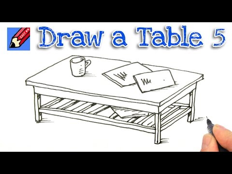 480x360 How To Draw A Table Shoo Rayner - Drawing Dining Table