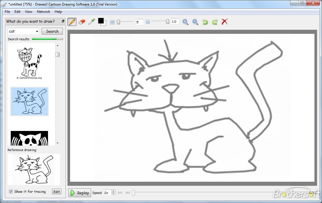1107x696 Download Free Drawez! Cartoon Drawing Software, Drawez! Cartoon - Drawing Download