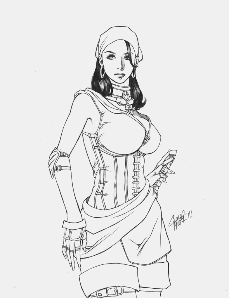 784x1020 Fan Art - Drawing Dragon Age