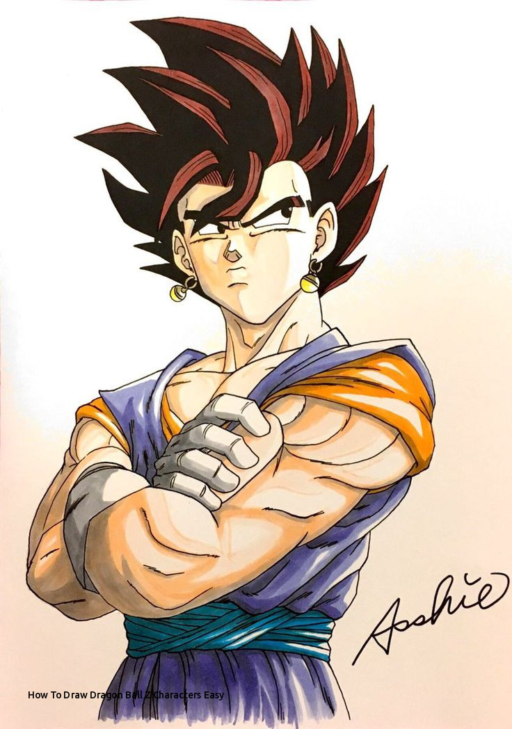 Drawing Dragon Ball Z Characters at PaintingValley.com | Explore collection of Drawing Dragon ...