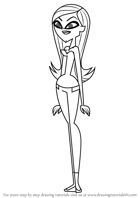 566x800 learn how to draw dakota from total drama - Drawing Drama