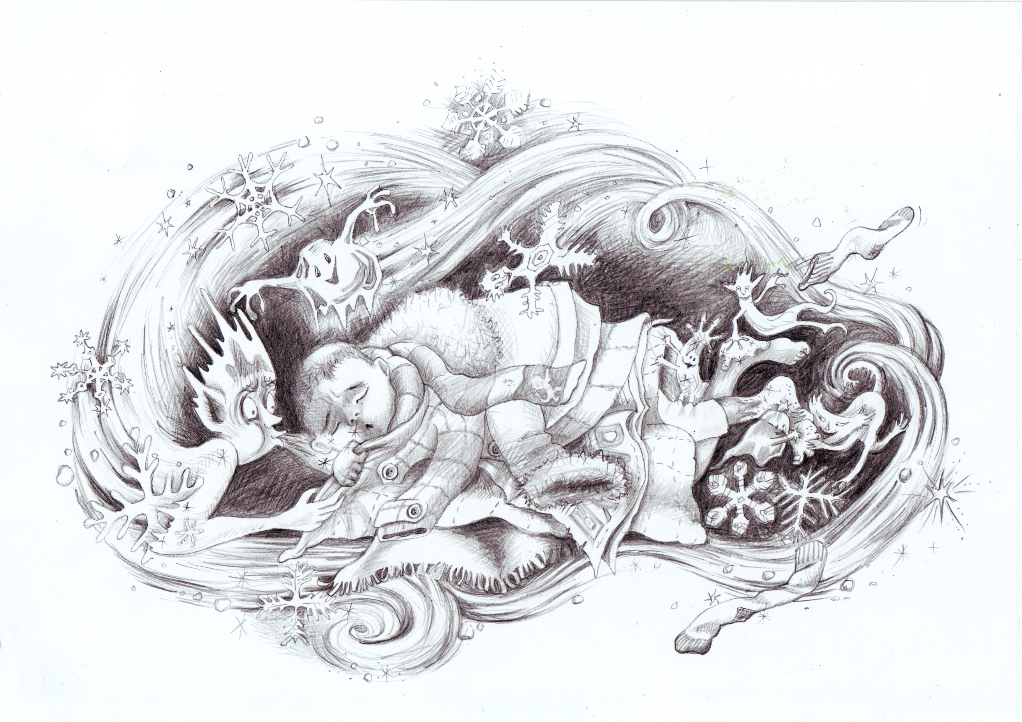 3508x2480 british isles illustration series drawing drama - Drawing Drama