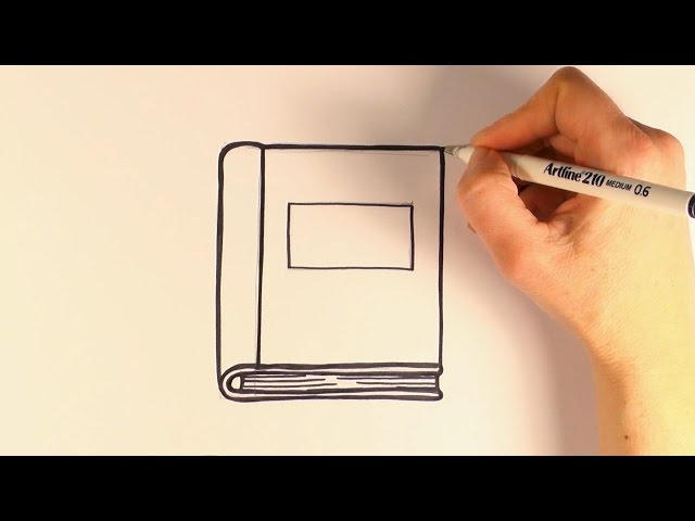 640x480 How To Draw A Cartoon Book - Drawing Drawing Book
