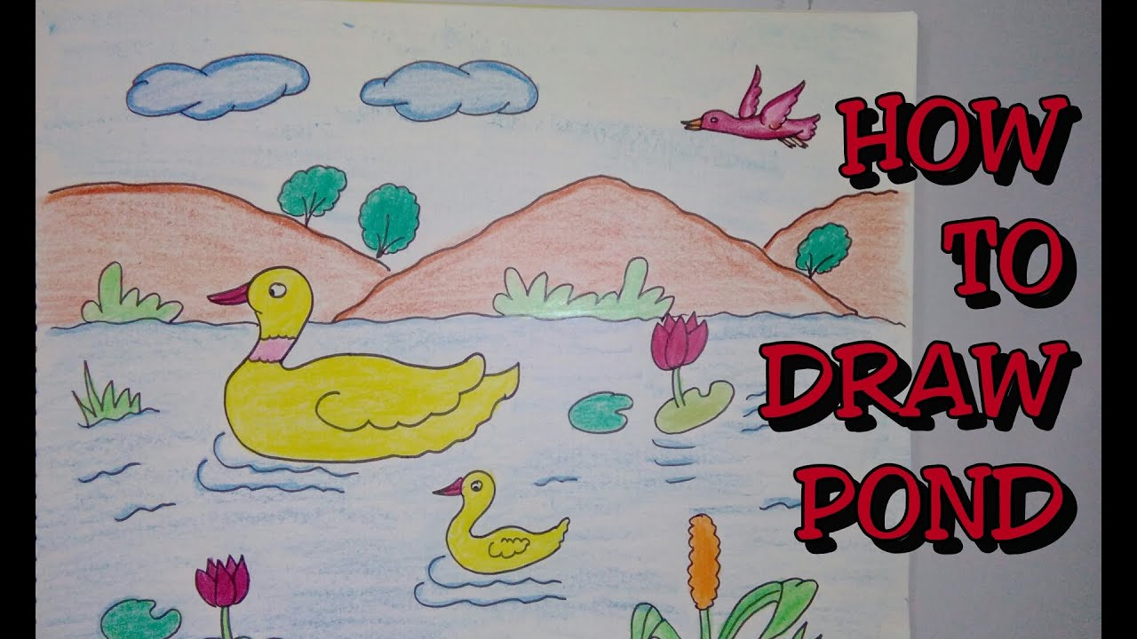 1280x720 Drawing Tutorial Step - Drawing Drawing For Kids