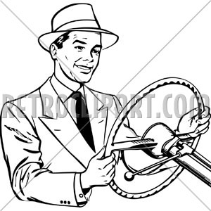 300x300 man driving car - Drawing Driver