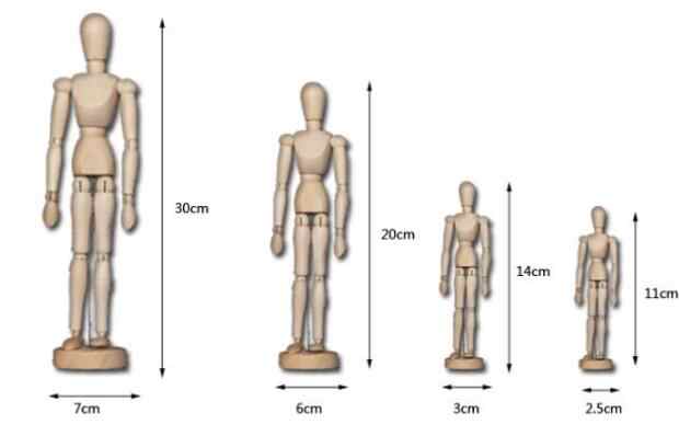 620x398 Detail Feedback Questions About Joints Wooden Dummy Mannequin - Drawing Dummy