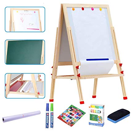 425x425 kids easel,drawing board for toddlers double sided - Drawing Easel