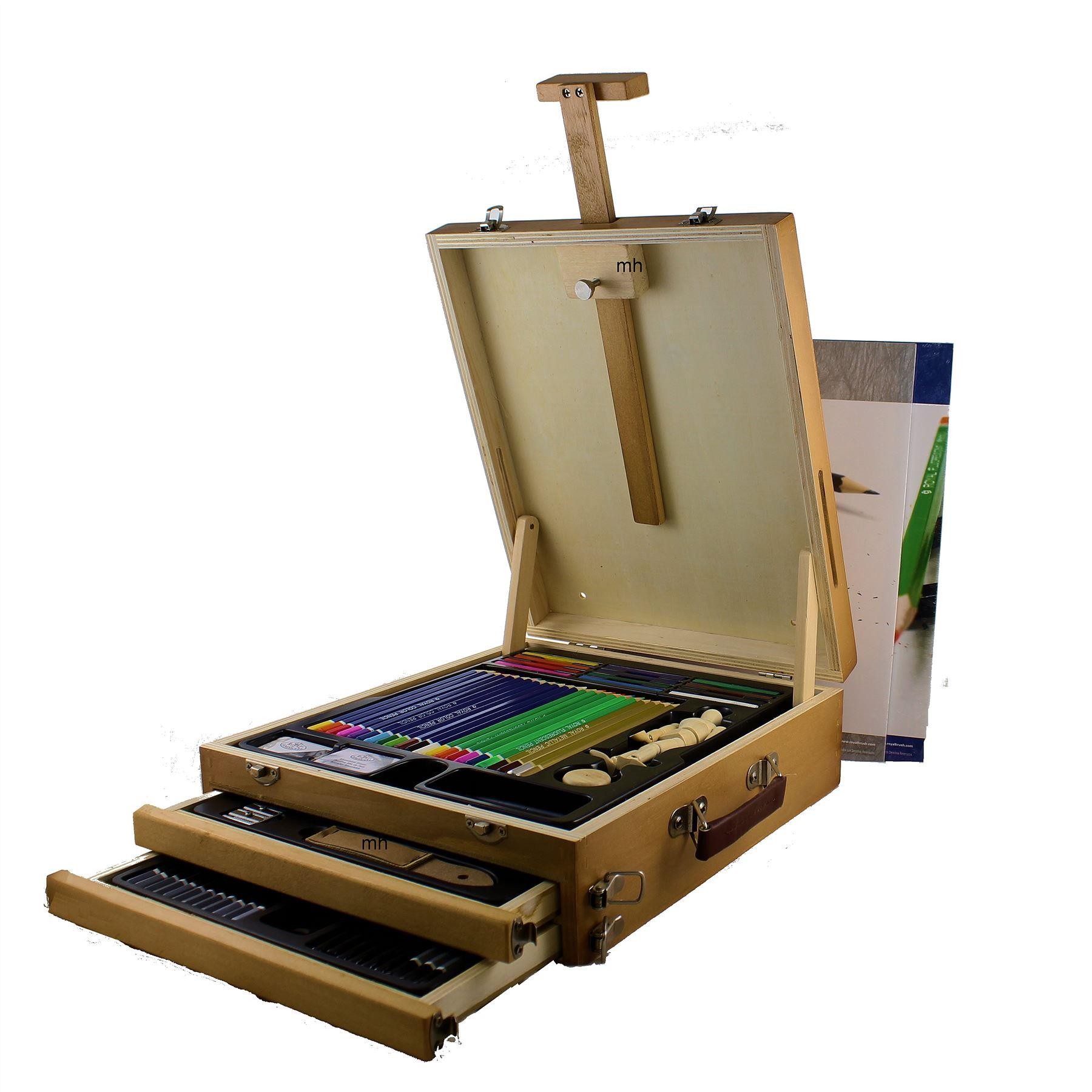 1800x1800 royal langnickel drawing sketching easel artists set pieces - Drawing Easel