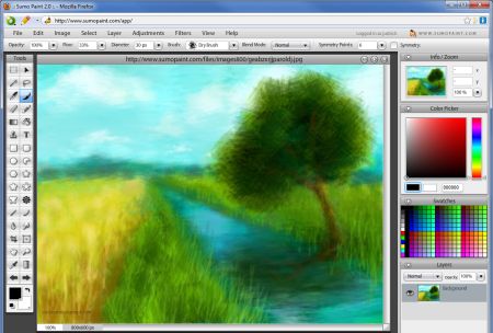 450x304 Painting Kitty Ilidiosumo Paintonline Image Editor Drawing - Drawing Editor