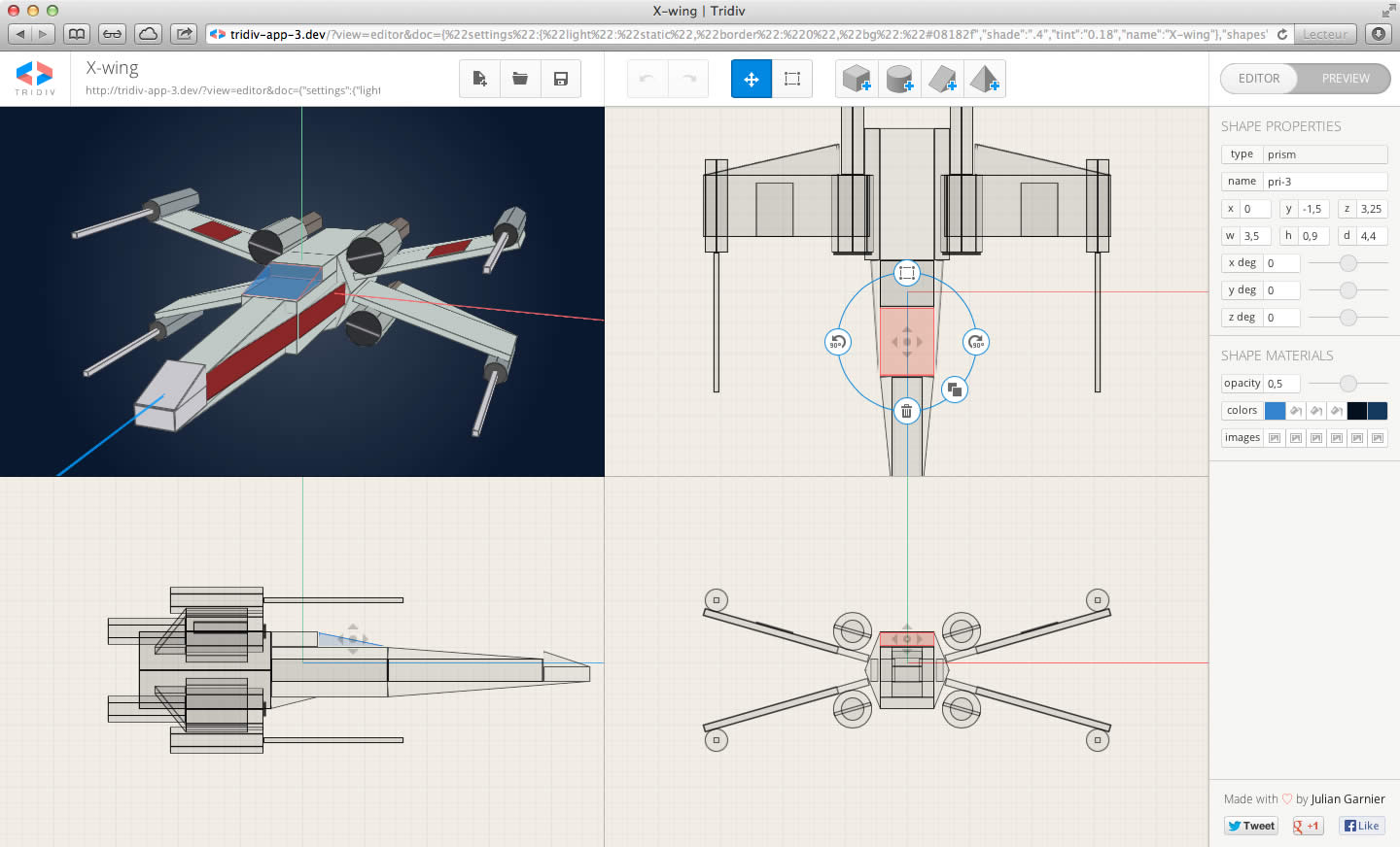 1440x872 Tridiv Css Editor - Drawing Editor