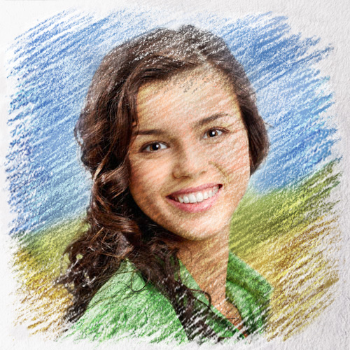 500x500 Turn Your Photo Into Art With 'crayon Drawing' Effect - Drawing Effect Online
