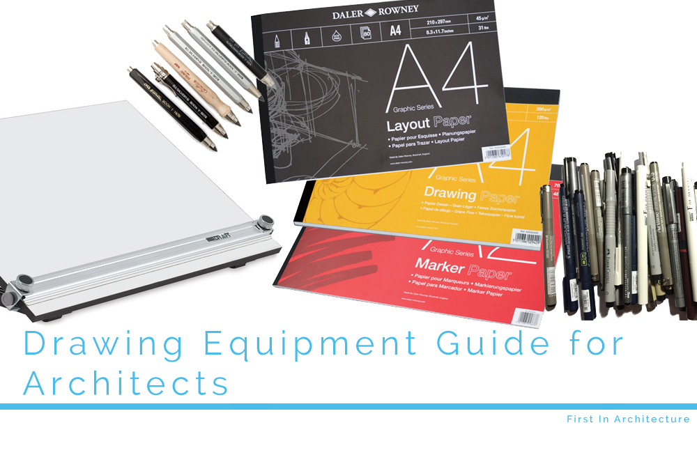 1000x666 drawing equipment guide for architects - Drawing Equipment