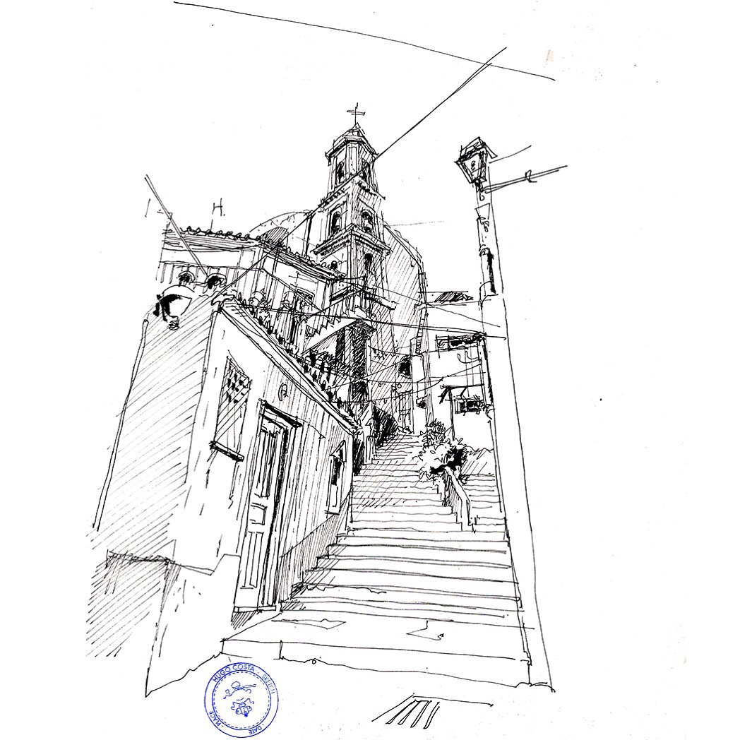 1048x1048 Stairs - Drawing Everyday