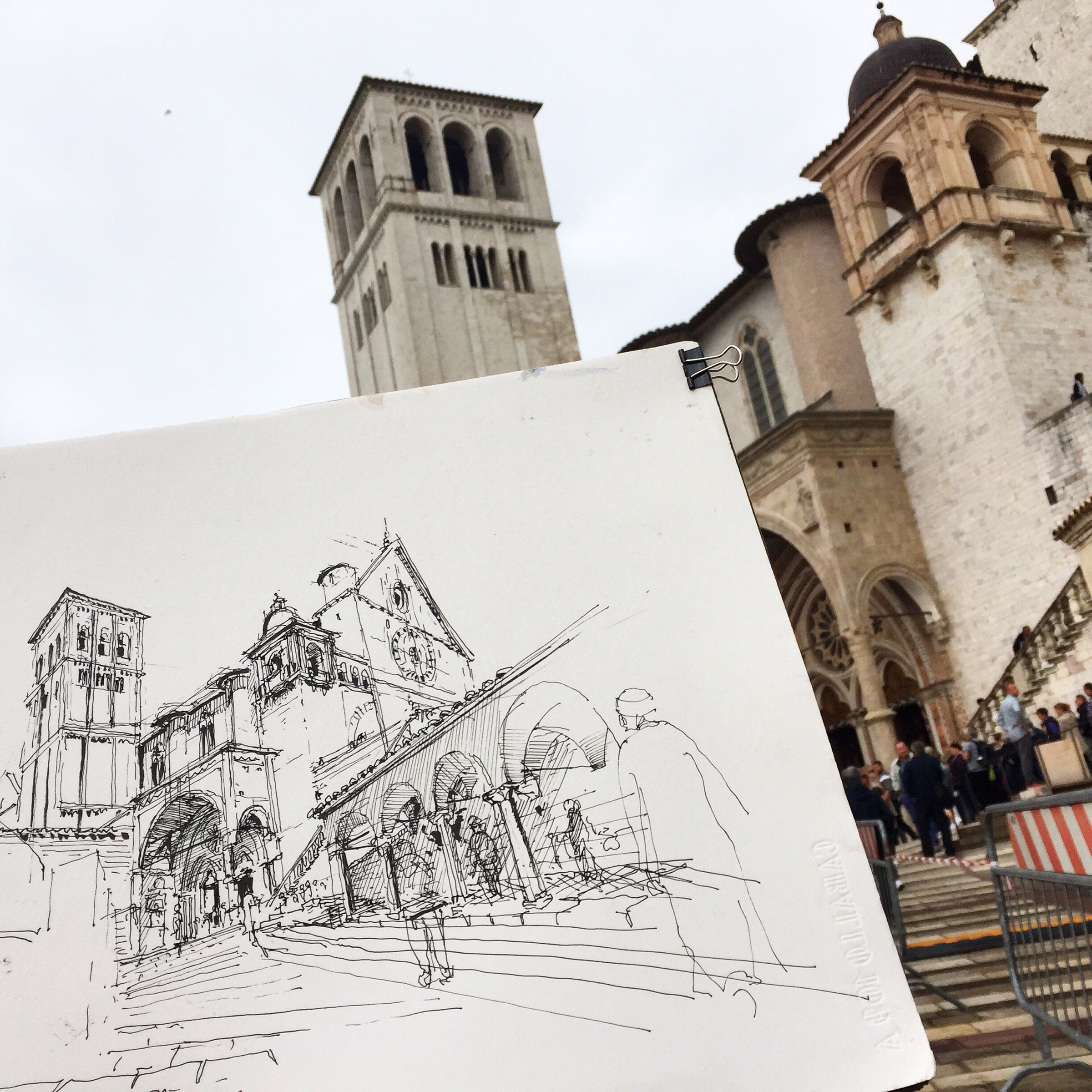 2400x2400 Church A Fresh Drawing Everyday - Drawing Everyday