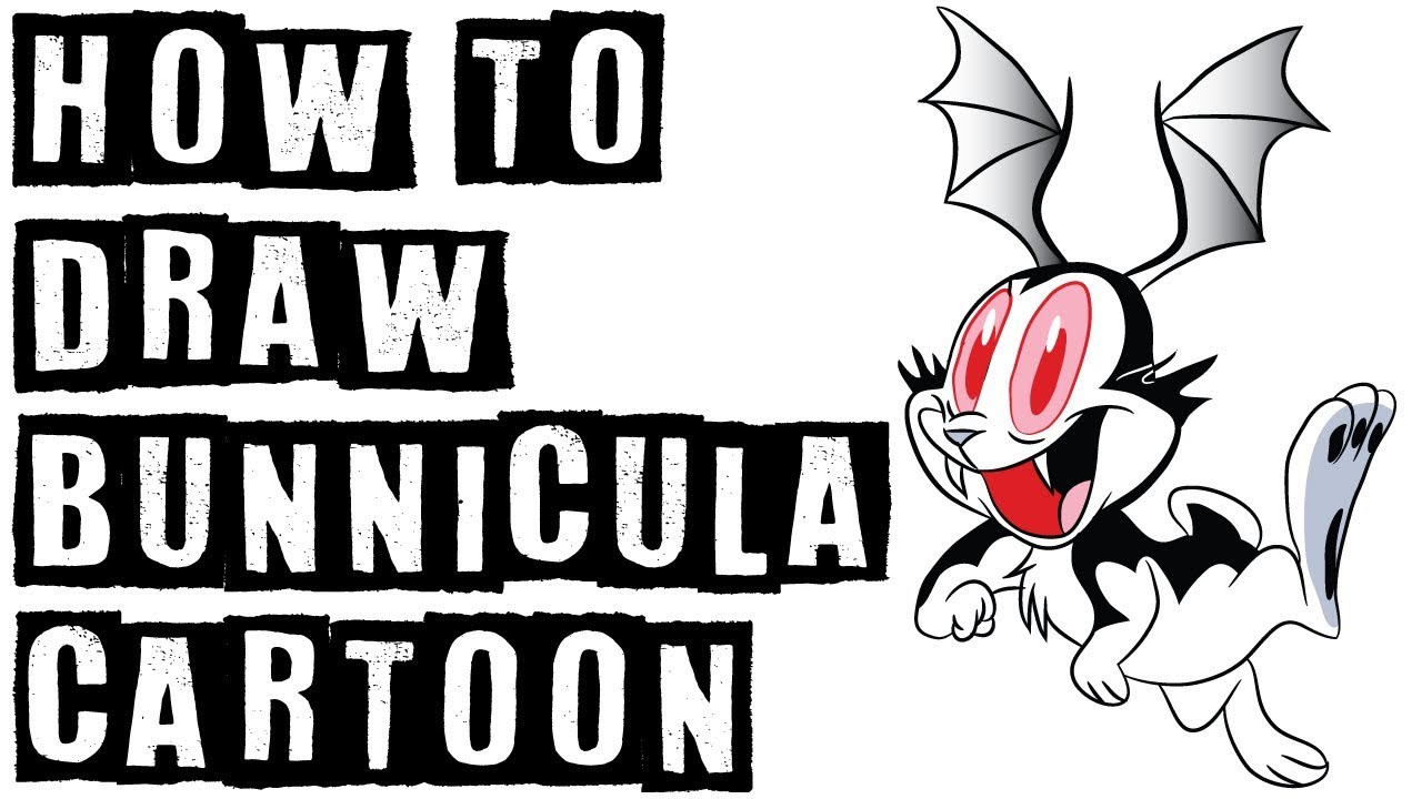 1280x720 How To Draw Bunnicula Speed Drawing Expert - Drawing Expert