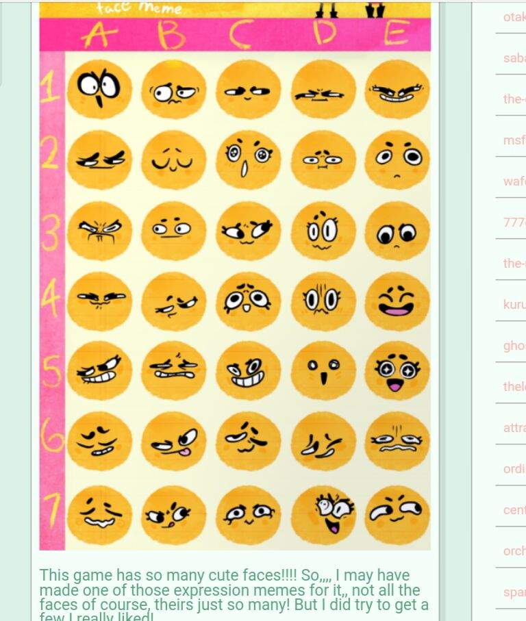 768x907 drawing expressions amino - Drawing Expressions