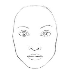 236x245 How To Draw A Human Face, Step - Drawing Face Online