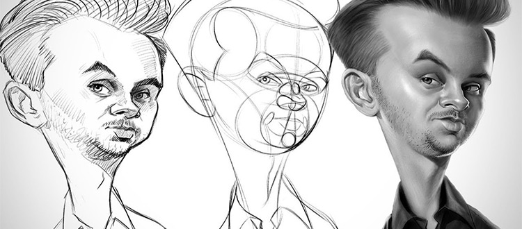 750x330 Learn To Draw Caricatures Online Classes Courses For Studying - Drawing Face Online