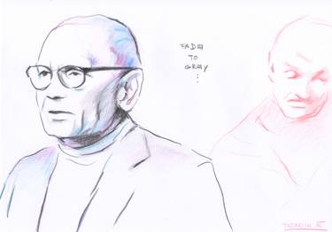 375x262 Fade To Grey Drawing - Drawing Fade