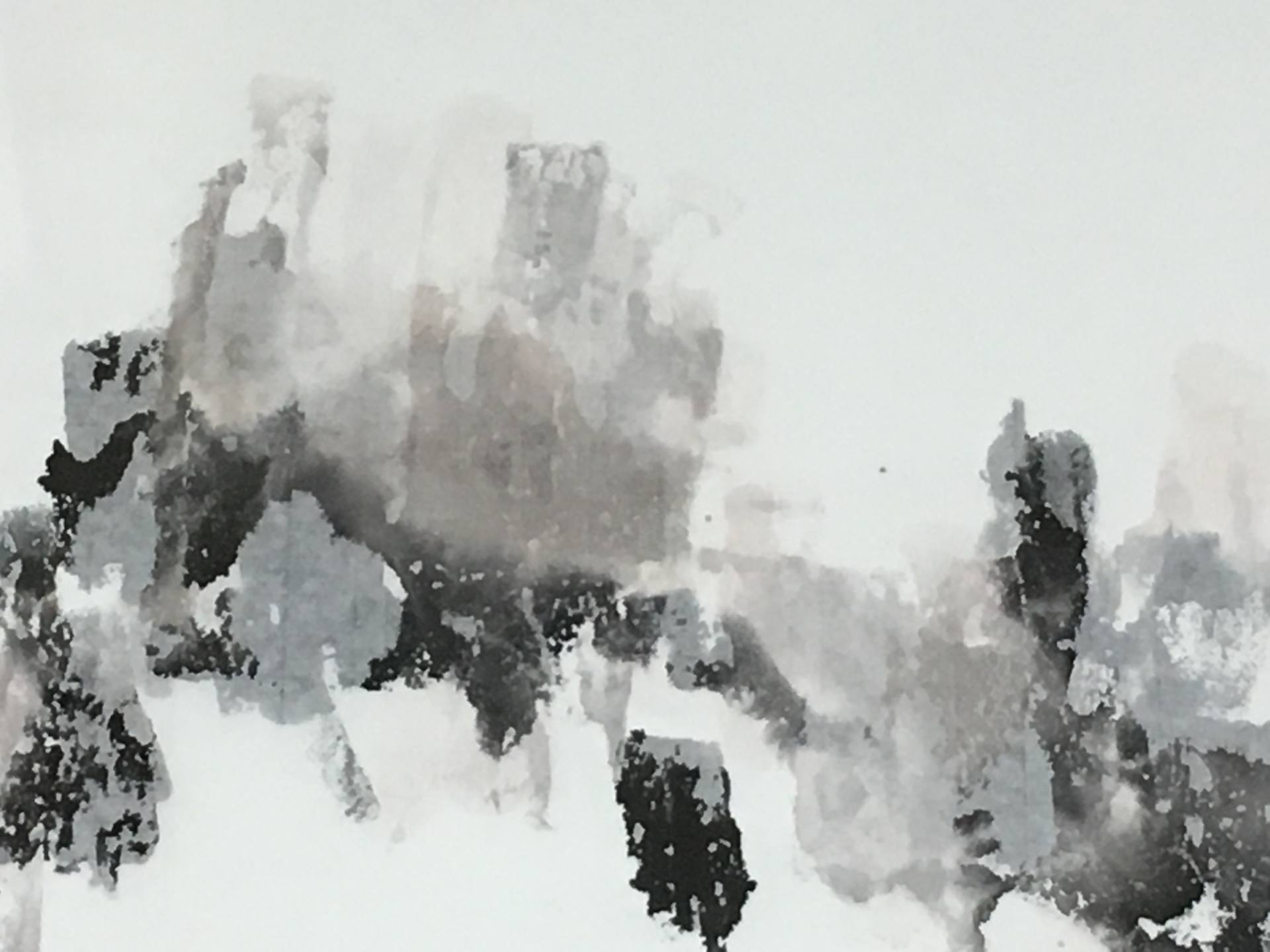 1920x1440 Fade To Gray Drawing - Drawing Fade