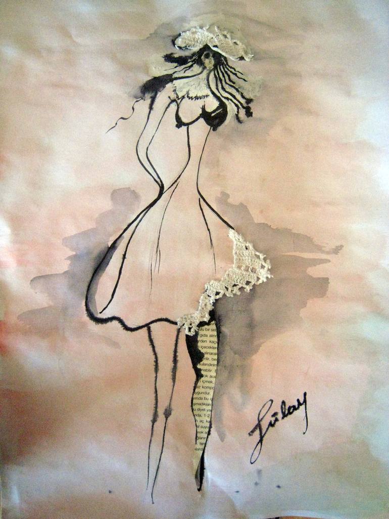 770x1026 Drawing - Drawing Fade