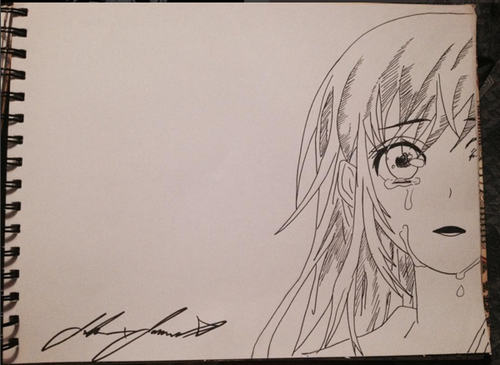 500x365 When The First Love Fails - Drawing Fails