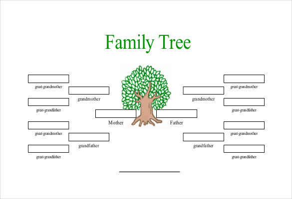 How Do You Draw A Family Tree Chart