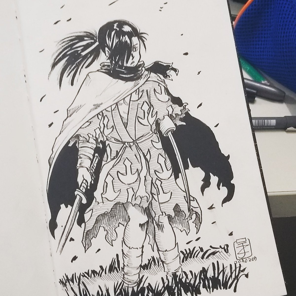 1200x1200 Hyakkimaru Fanart - Drawing Fanart