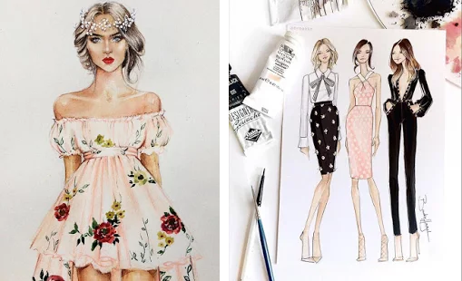 509x310 Drawing Fashion Clothes Idea Apk Download Latest Version Com - Drawing Fashion Clothes