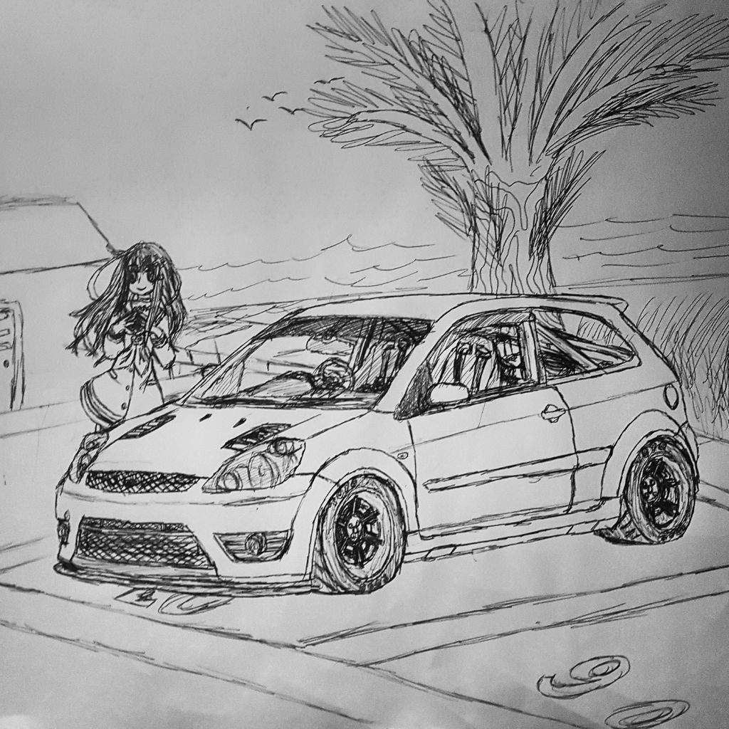 1024x1024 neptunia with fast fords my drawing neptunia amino - Drawing Fiesta