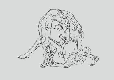 375x263 fight drawing - Drawing Fight
