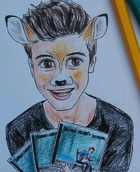 480x590 Shawn Mendes With A Snapchat Filter Drawing He Looks Cute Even As - Drawing Filter