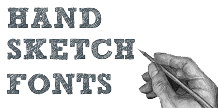 450x224 Most Popular Hand Drawn Fonts For Design Aficionados Techie - Drawing Font Free