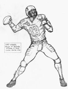 236x306 how to draw football players football player coloring pages - Drawing Football Players