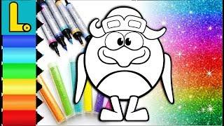 320x180 Funny Bird Coloring And Drawing For Kids, Toddlers Learn Colors - Drawing For Babies