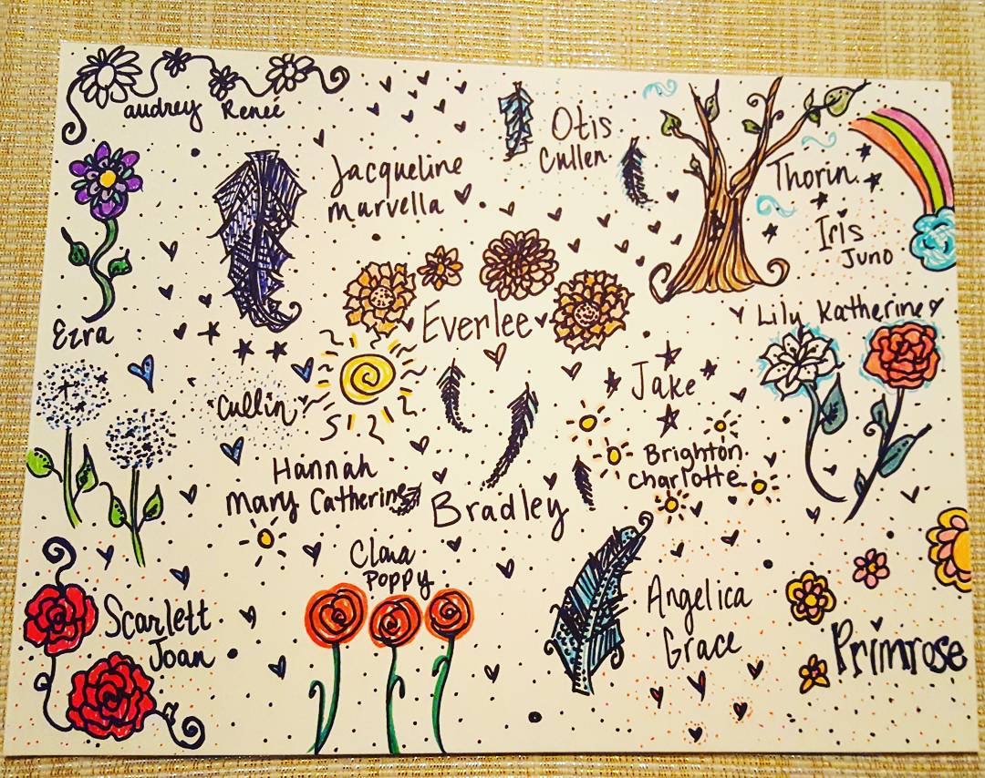 1080x854 rose and her lily drawing for babies in heaven - Drawing For Babies