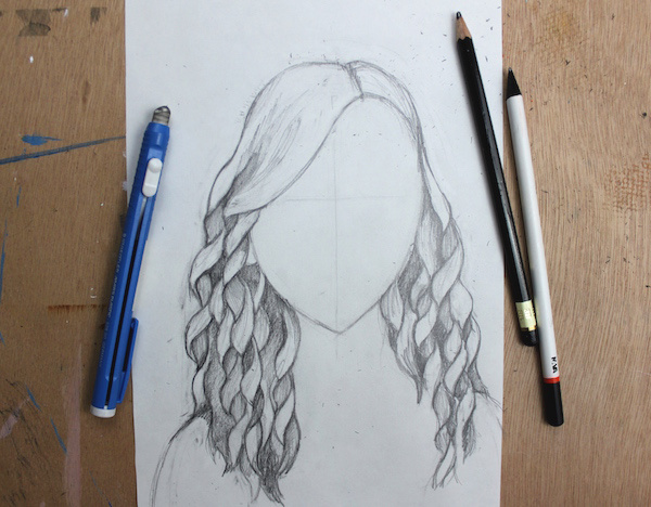 600x468 Easy Pencil Shading Drawings Easy Step - Drawing For Beginners Step By Step