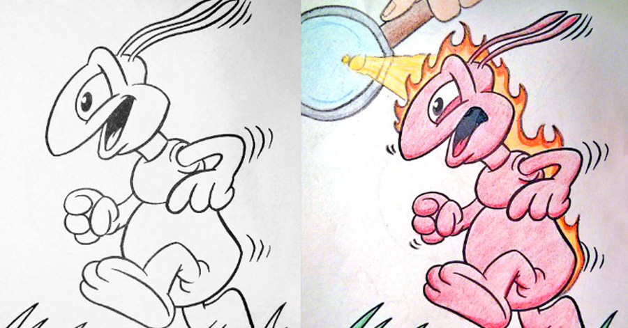 900x471 hilarious coloring books for children seen from adults' corrupted - Drawing For Childrens Books