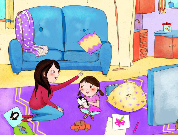 680x514 Illustrate Cute Children Books Kids Drawings - Drawing For Childrens Books