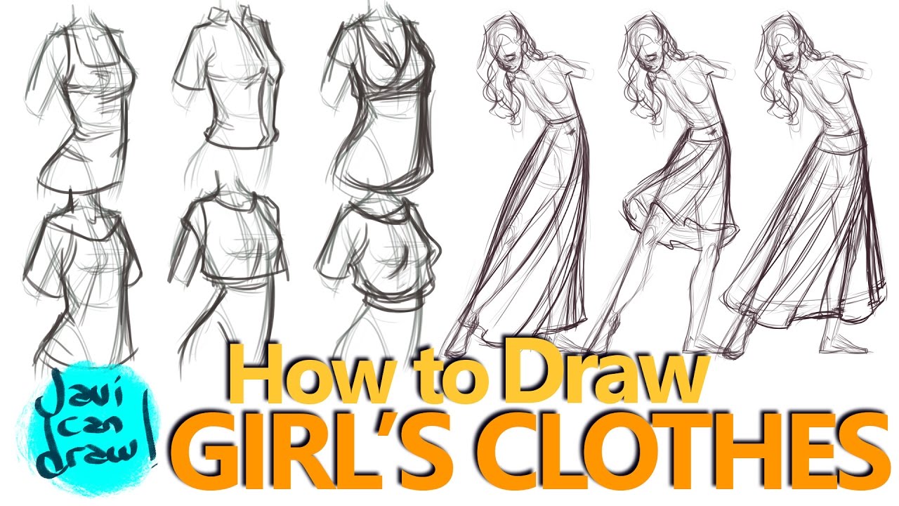 1280x720 How I Taught Myself To Draw Female Clothes - Drawing For Clothes