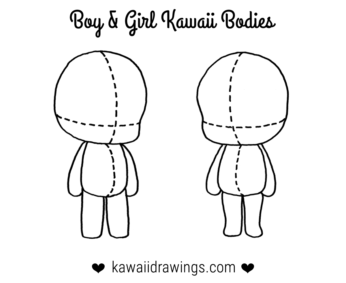 1200x983 How To Draw Clothes For Kawaii Characters - Drawing For Clothes