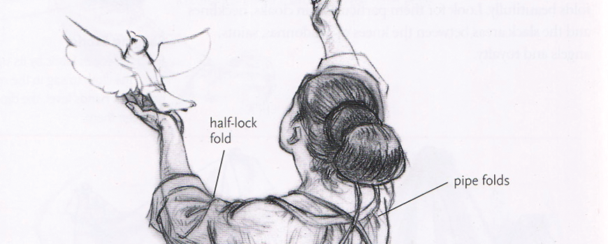 870x350 How To Draw Clothing Improve Your Charcoal Technique Nitram - Drawing For Clothes