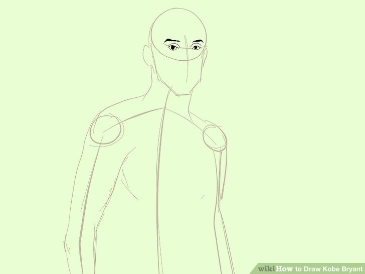 728x546 How To Draw Kobe Bryant - Drawing For Drawing