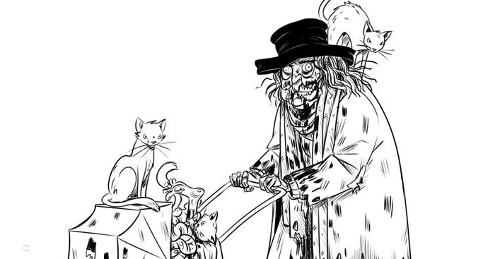 700x367 zombie a day challenge i spent days drawing zombies bored panda - Drawing For Drawing