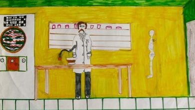 390x219 Kids Are Drawing More Female Scientists Than Ever Before - Drawing For Elementary Students