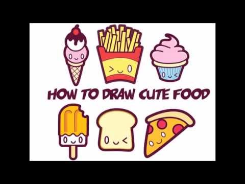 480x360 How To Draw Kawaii Food Easy Step - Drawing For Food
