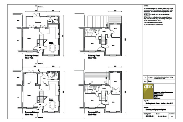 600x400 design and technical management architectural services house - Drawing For Home Construction